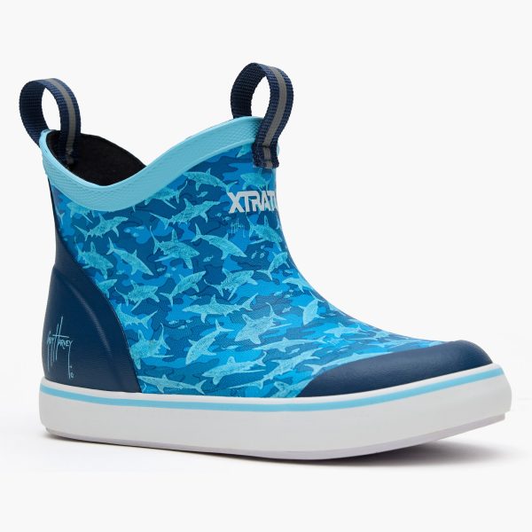 Big Kids Ankle Deck Boot Guy Harvey
