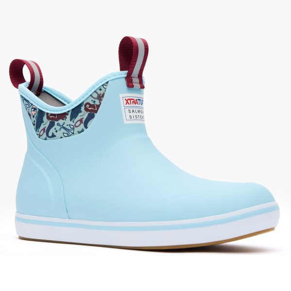 Women's Salmon Sisters Ankle Deck Boot