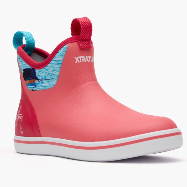 Women's Ankle Deck Boot Guy Harvey